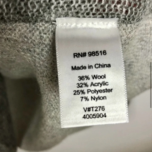 Coldwater Creek wool blend color block sweater grey - Size: 2X women’s - Picture 11 of 13